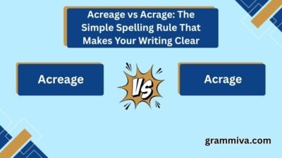 Acreage vs Acrage