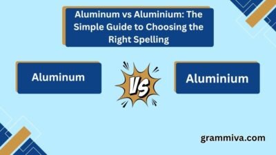 Aluminum vs Aluminium