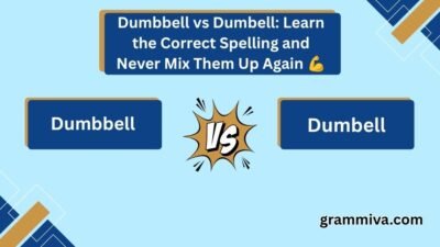 Dumbbell vs Dumbell