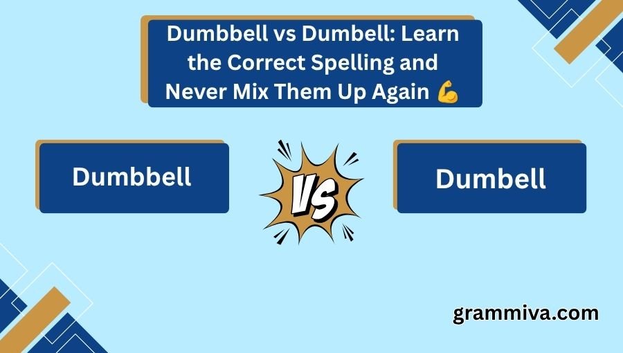 Dumbbell vs Dumbell