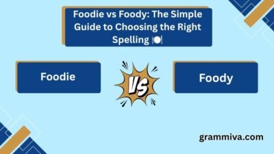 Foodie vs Foody