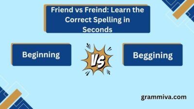 Friend vs Freind