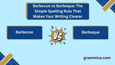 Barbecue vs Barbeque